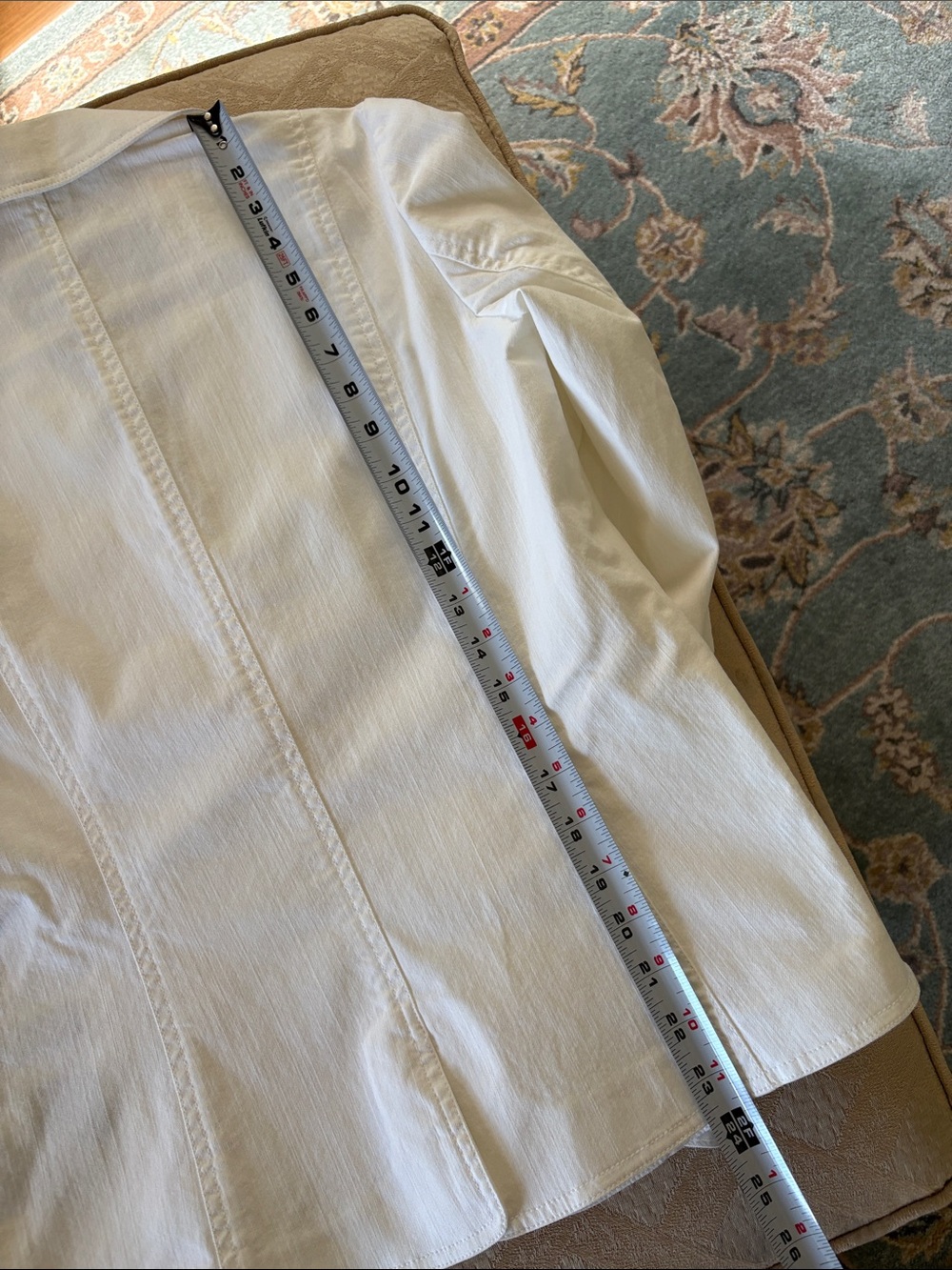NWT Ellen Tracy white jacket/blazer. Size 8 - Picture 9 of 14
